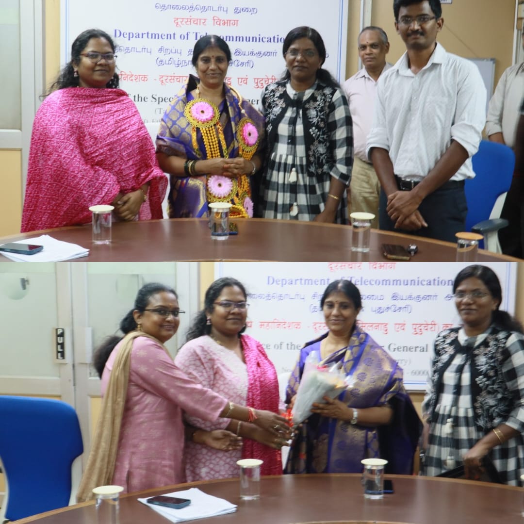 Farewall to CCA Smt.M.Indu Madhavi